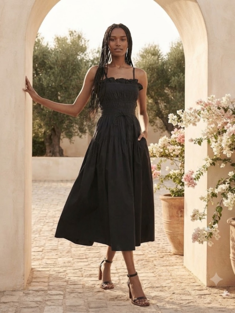 Ulla Johnson: Lisbet Ruffle Cotton Sundress (NWOT)
